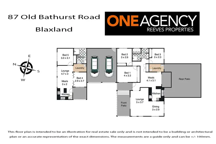 Floorplan of Homely house listing, 87 Old Bathurst Road, Blaxland NSW 2774