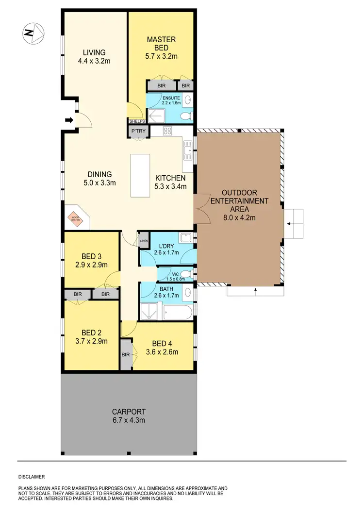 Floorplan of Homely house listing, 111 Vermont Road, Smythesdale VIC 3351