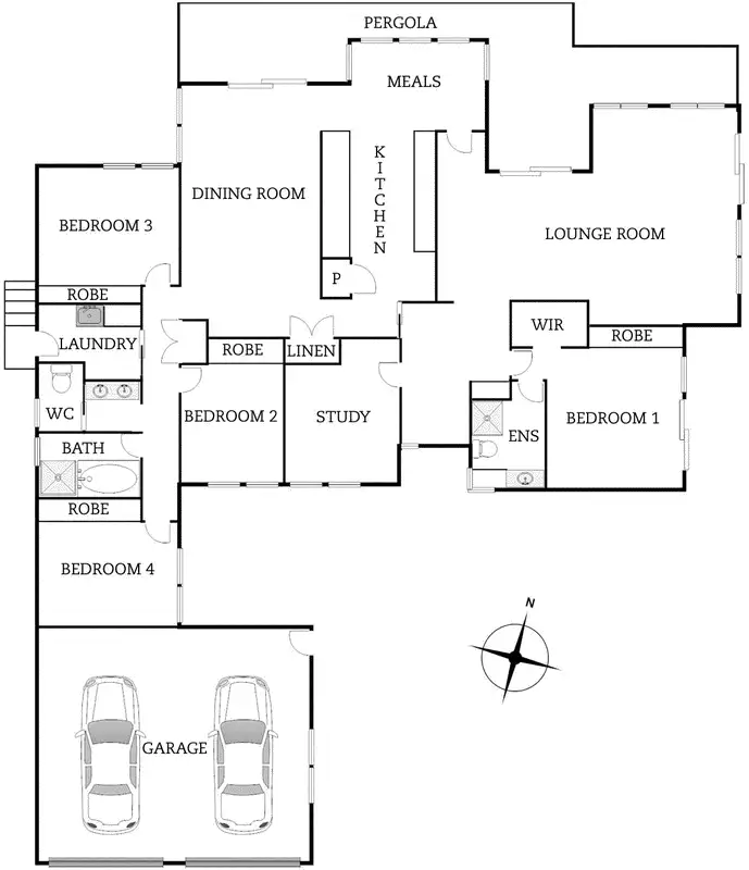 Floorplan of Homely house listing, 7 Naismith Place, Kambah ACT 2902