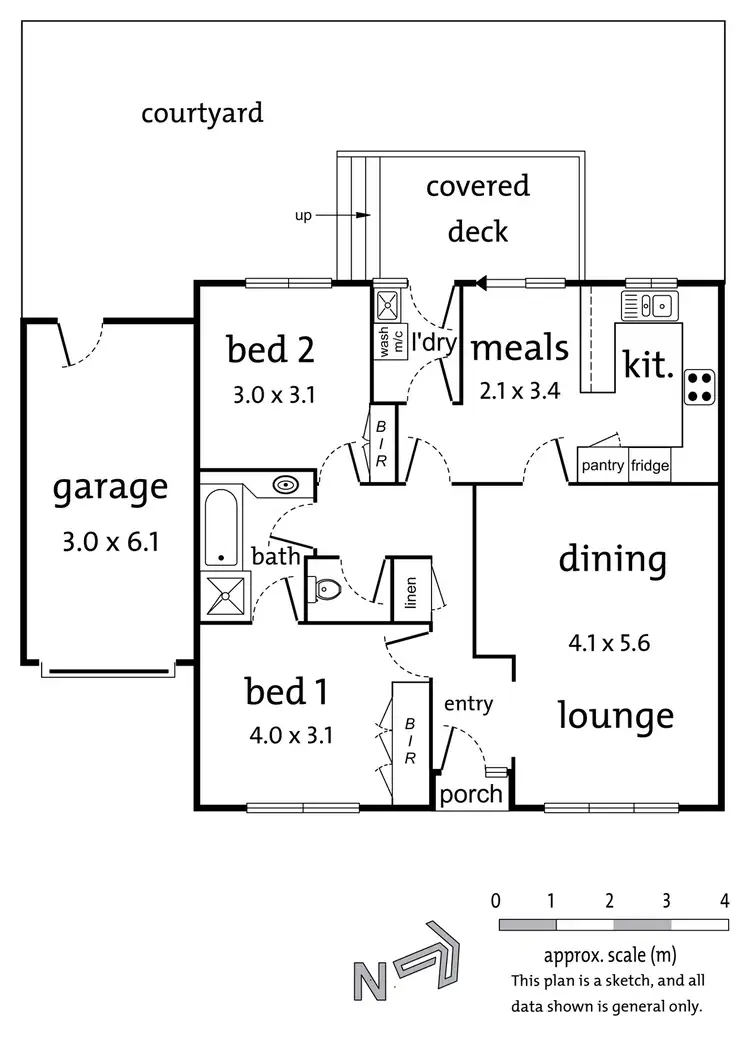 Floorplan of Homely unit listing, 9/43-45 Beaufort Road, Croydon VIC 3136