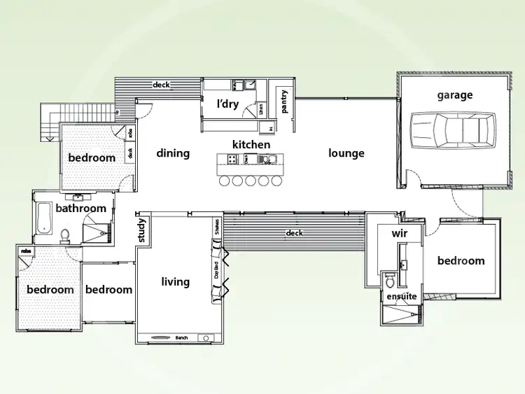 Floorplan of Homely house listing, 11 Dolphin Court, Apollo Bay VIC 3233