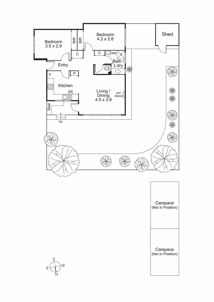 Floorplan of Homely apartment listing, 6/33 Albion Road, Box Hill VIC 3128