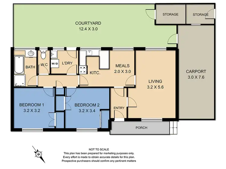 Floorplan of Homely unit listing, 6/30 High Street, Bayswater VIC 3153