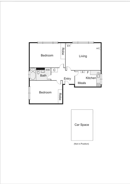 Floorplan of Homely apartment listing, 4/50 Wilgah Street, St Kilda East VIC 3183