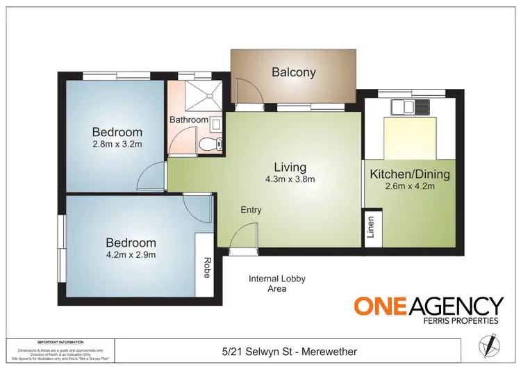 Floorplan of Homely unit listing, 5/21 Selwyn Street, Merewether NSW 2291