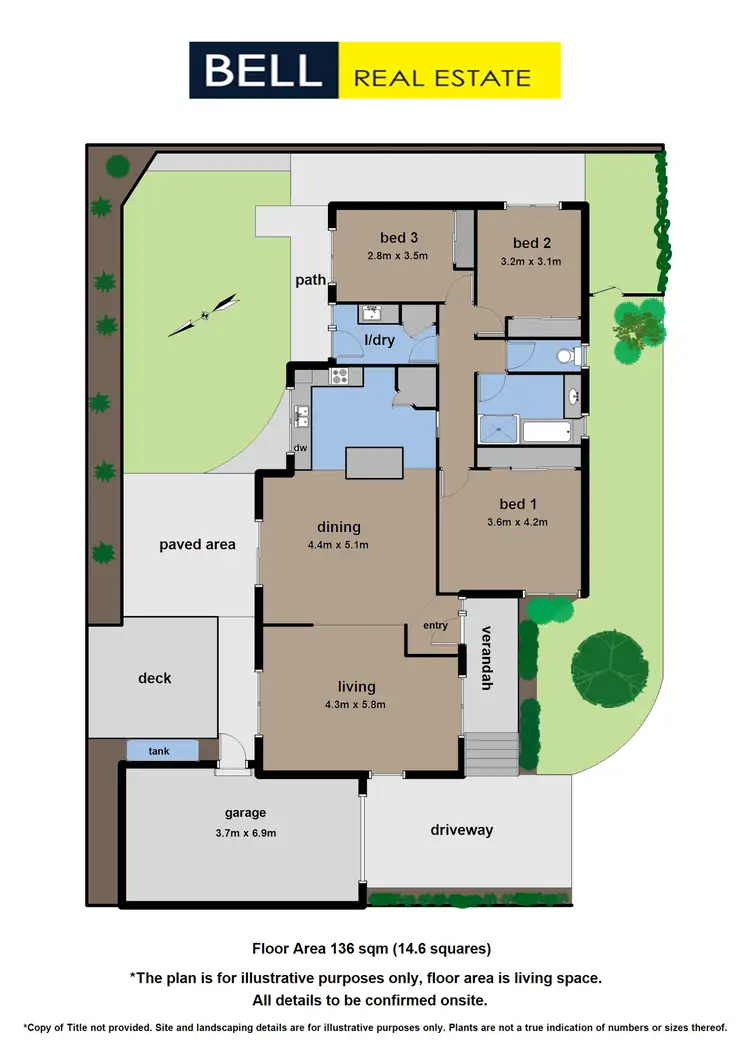 Floorplan of Homely unit listing, 3/6 Alexandra Road, Lilydale VIC 3140