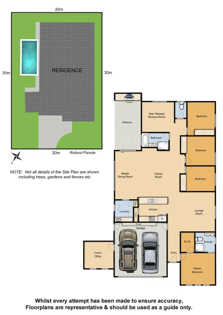 Floorplan of Homely house listing, 11 Rolland Parade, Warner QLD 4500