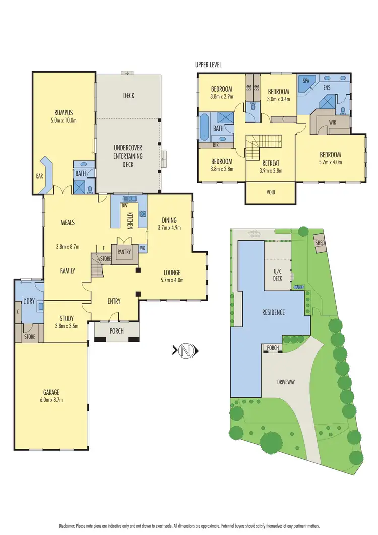 Floorplan of Homely house listing, 11 Paphos Court, Plenty VIC 3090
