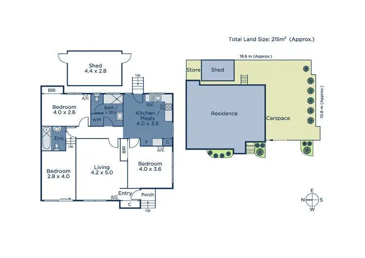 Floorplan of Homely unit listing, 1/41 Alice Street, Clayton VIC 3168
