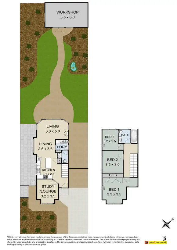 Floorplan of Homely house listing, 57 Paas Place, Williamstown VIC 3016