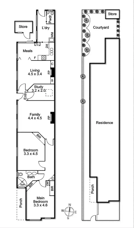 Floorplan of Homely house listing, 6 Wordsworth Street, St Kilda VIC 3182