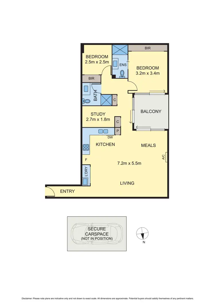 Floorplan of Homely apartment listing, 5/4 Binns Street, Montmorency VIC 3094