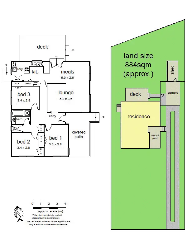 Floorplan of Homely house listing, 3 Kauri Court, Croydon VIC 3136