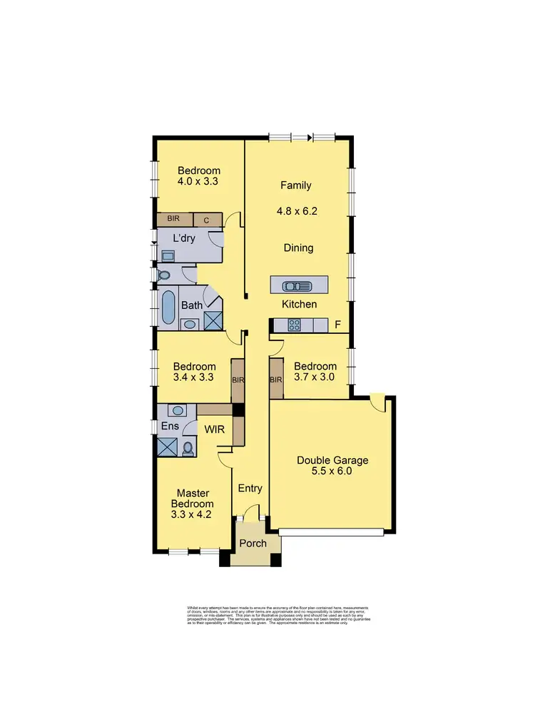 Floorplan of Homely house listing, 15 Cloughs Road, Mernda VIC 3754