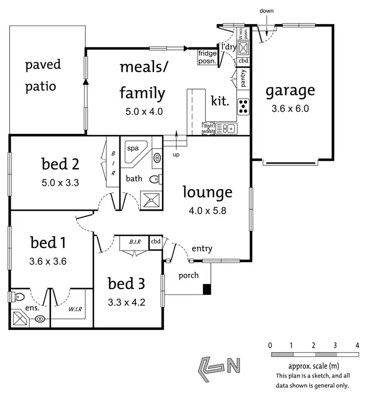 Floorplan of Homely unit listing, 2/12 Gedye Street, Doncaster East VIC 3109