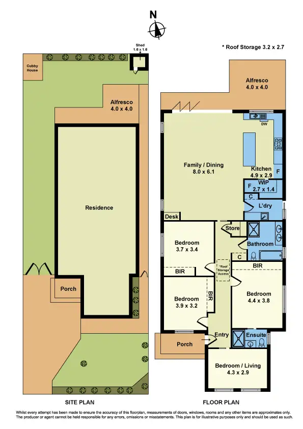 Floorplan of Homely house listing, 78 Woods Street, Newport VIC 3015