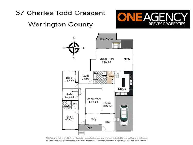 Floorplan of Homely house listing, 37 Charles Todd Crescent, Werrington County NSW 2747