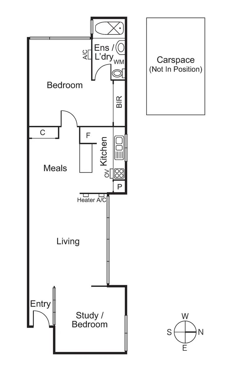 Floorplan of Homely apartment listing, 8/349 Orrong Road, St Kilda East VIC 3183
