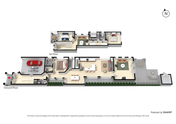 Floorplan of Homely house listing, 133 Kananook Avenue, Seaford VIC 3198