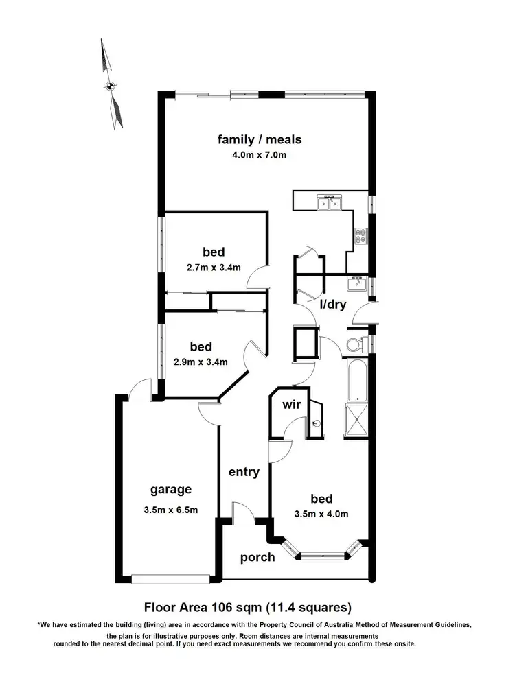 Floorplan of Homely house listing, 62 EILEEN Grove, Woori Yallock VIC 3139