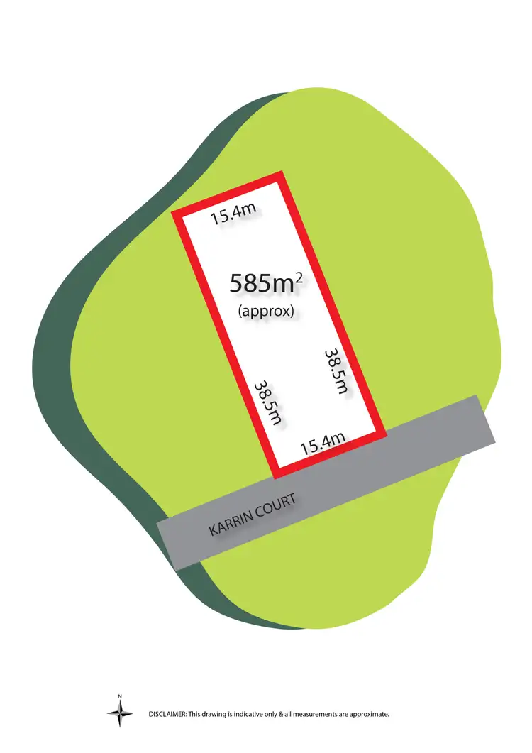 Floorplan of Homely land listing, 7 Karrin Court, Clifton Springs VIC 3222