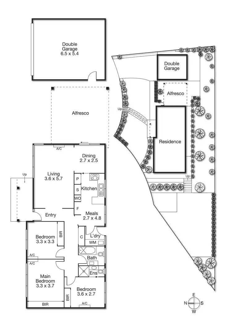 Floorplan of Homely house listing, 3 Nioka Court, Greensborough VIC 3088