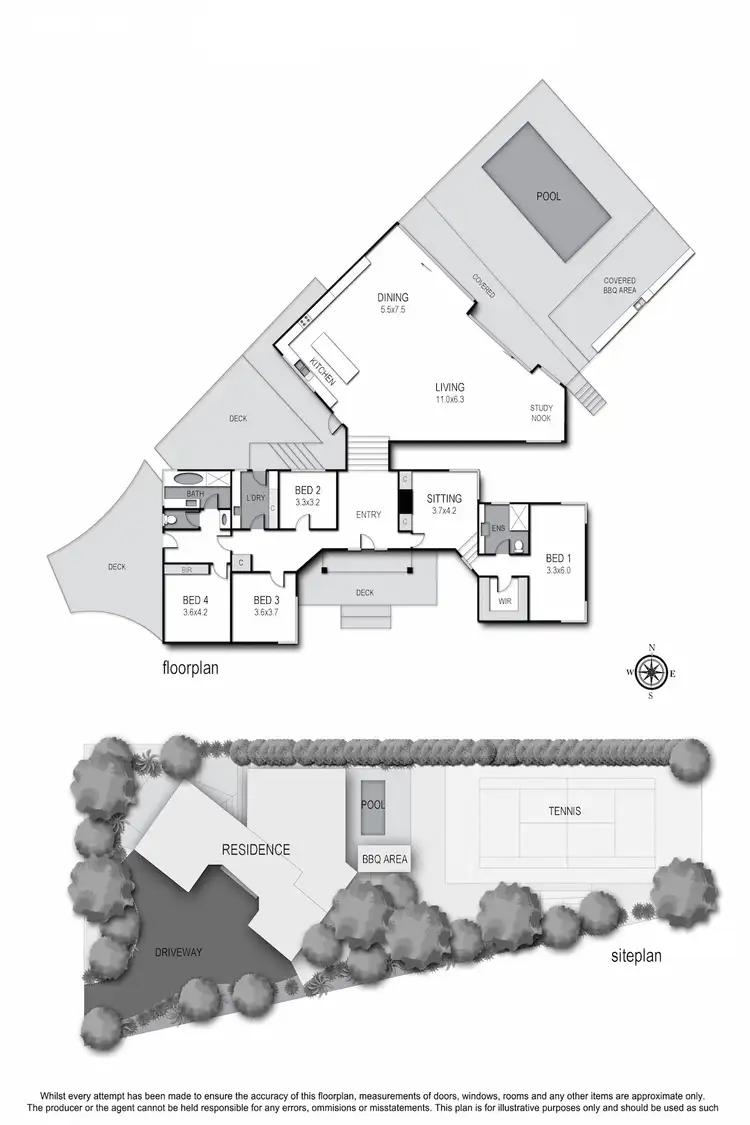 Floorplan of Homely house listing, 21 Leyden Avenue, Portsea VIC 3944
