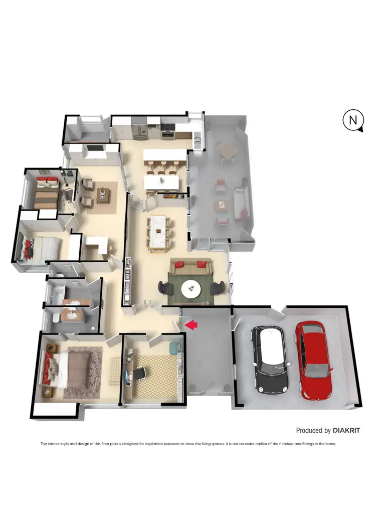 Floorplan of Homely house listing, 66 Fingal Drive, Frankston VIC 3199