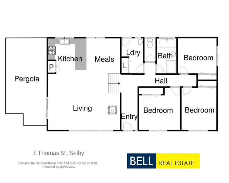 Floorplan of Homely house listing, 3 Thomas Street, Selby VIC 3159