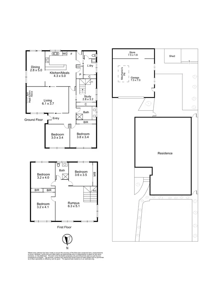 Floorplan of Homely house listing, 22 Cameron Parade, Bundoora VIC 3083