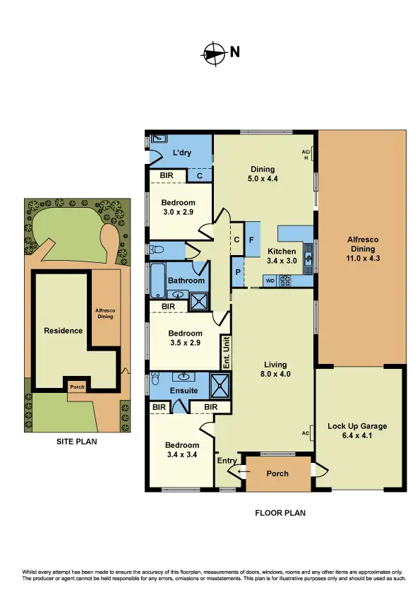Floorplan of Homely house listing, 17 Bell Avenue, Altona VIC 3018
