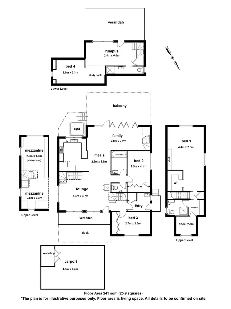 Floorplan of Homely house listing, 18 Riley Road, Upwey VIC 3158