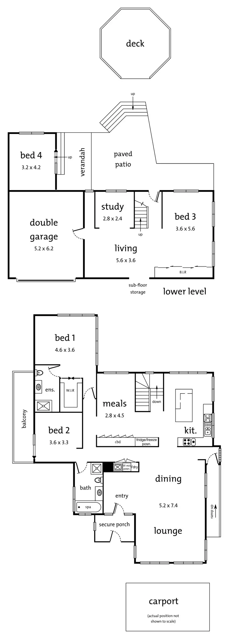 Floorplan of Homely house listing, 22 Banksia Court, Heathmont VIC 3135