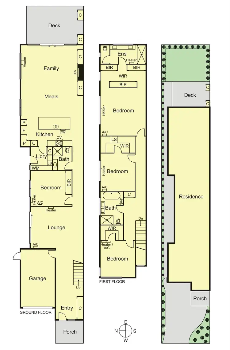 Floorplan of Homely townhouse listing, 60b Tucker Road, Bentleigh VIC 3204