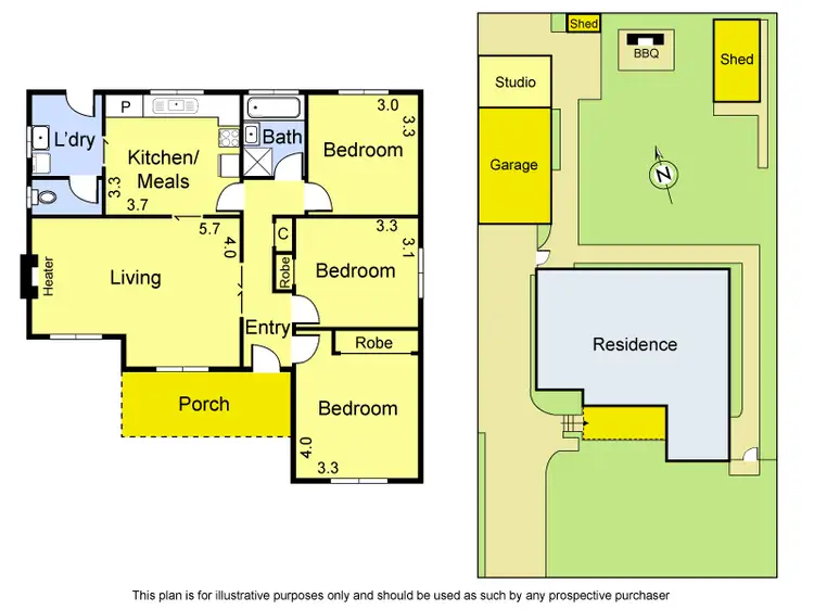 Floorplan of Homely house listing, 29 Victoria Street, Greensborough VIC 3088