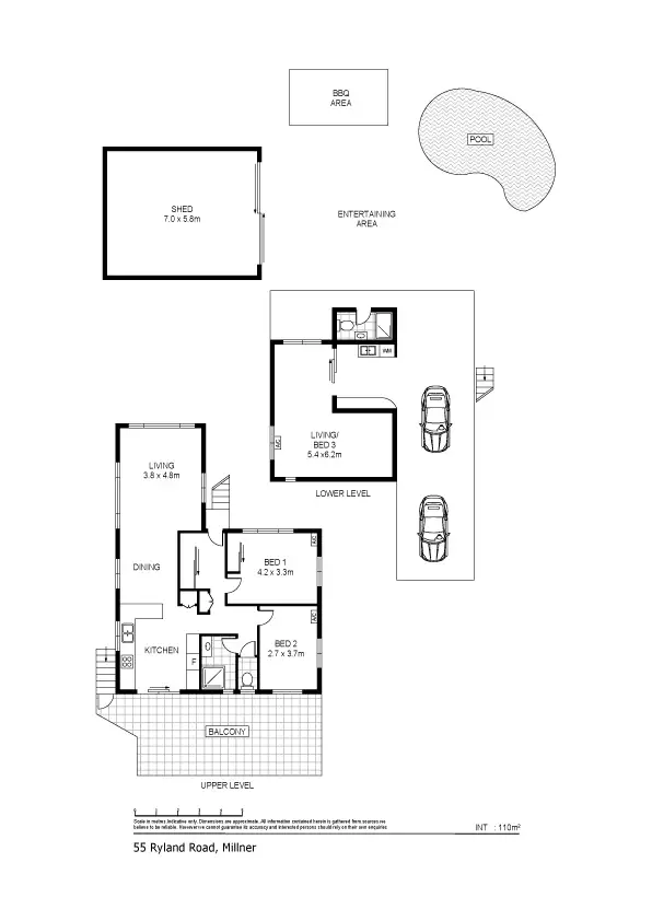 Floorplan of Homely house listing, 55 Ryland Road, Millner NT 810