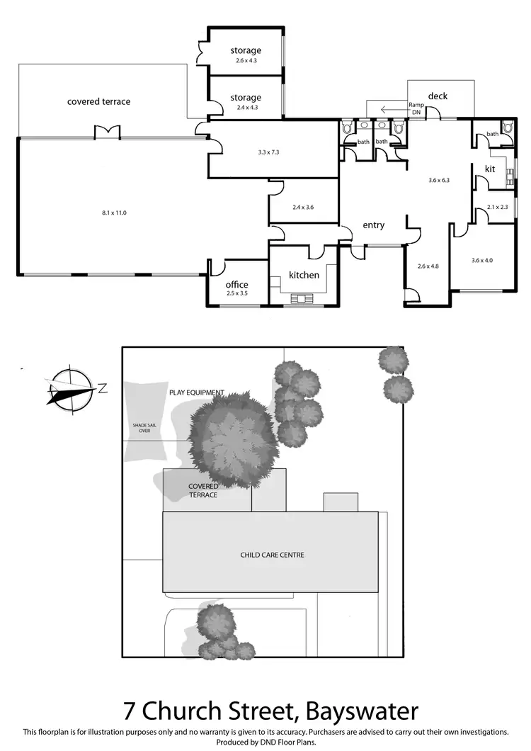 Floorplan of Homely house listing, 7 Church Street, Bayswater VIC 3153