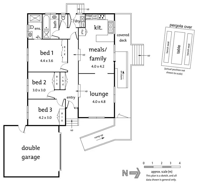 Floorplan of Homely house listing, 34 Heathwood Street, Ringwood East VIC 3135