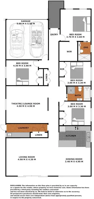 Floorplan of Homely house listing, 53 Murphy Street, Catherine Field NSW 2570