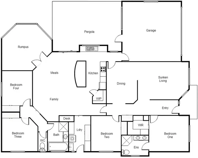 Floorplan of Homely house listing, 29 Coolgardie Street, Dunlop ACT 2615