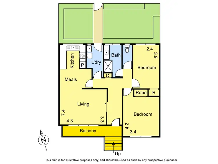 Floorplan of Homely unit listing, 3/139 - 141 Old Para Court, Montmorency VIC 3094