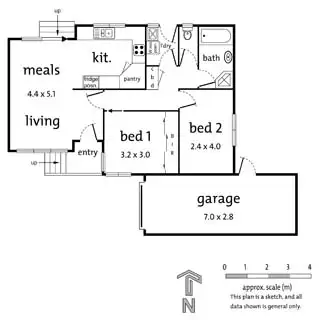Floorplan of Homely unit listing, 4/4 Munro Street, Ringwood VIC 3134