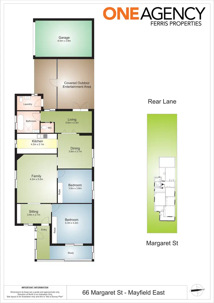 Floorplan of Homely house listing, 66 Margaret Street, Mayfield East NSW 2304