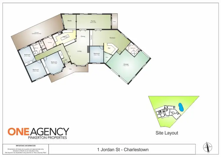 Floorplan of Homely house listing, 1 Jordan Street, Charlestown NSW 2290