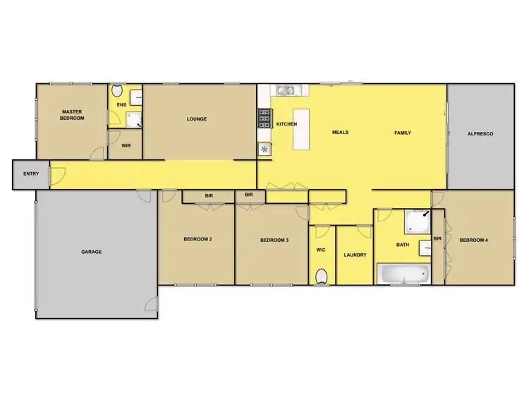 Floorplan of Homely house listing, 19 Wallaroo Way, Doreen VIC 3754