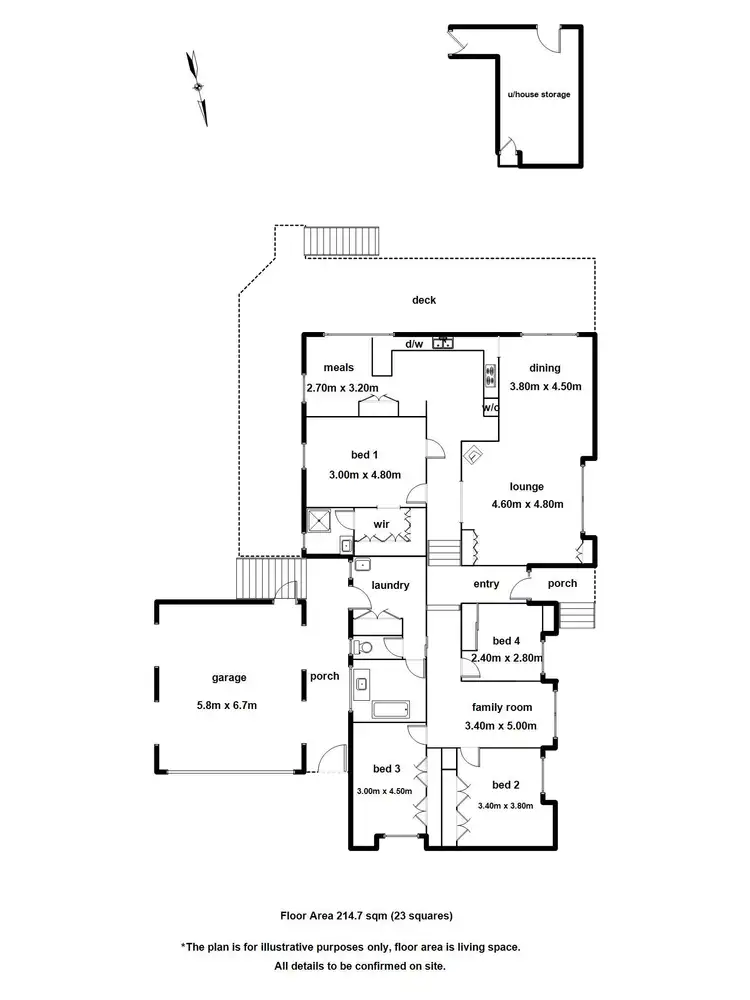 Floorplan of Homely house listing, 2 Clifford Grove, Tecoma VIC 3160