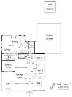 Floorplan of Homely house listing, 78 Mt Dandenong Road, Ringwood East VIC 3135