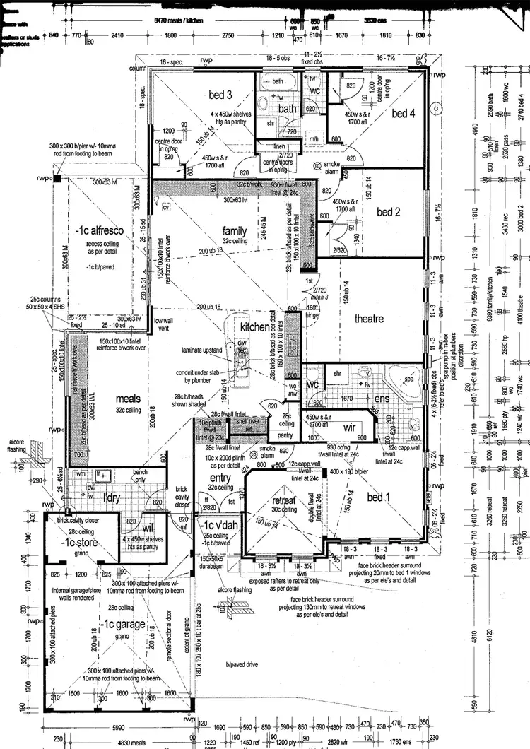Floorplan of Homely house listing, 14 Waratah Circle, Halls Head WA 6210