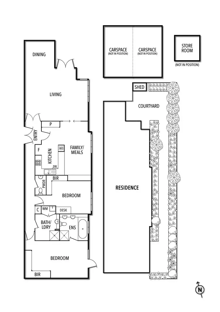 Floorplan of Homely apartment listing, 5/326 Orrong Road, Caulfield North VIC 3161
