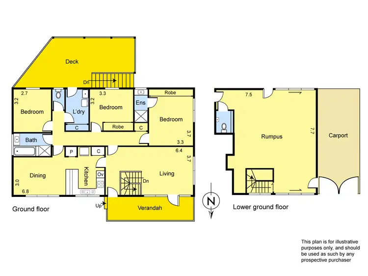 Floorplan of Homely house listing, 18 Meruka Drive, Eltham VIC 3095